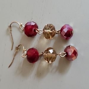 Beaded Drop Earrings